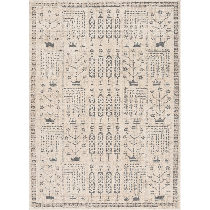 Malaga Synthetic Area Rug, Rectangle 120 x 160cm