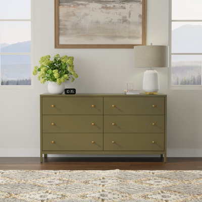 Commode 6 tiroirs Gracie