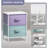 Sorbus Nightstand with 2 Drawers - Steel Frame, Wood Top & Easy Pull Fabric Bins - (2 Pack), Pastel-108999904
