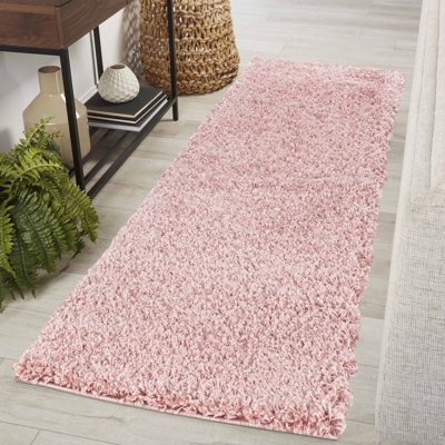 Esterly Solid Colour Shag Area Rug