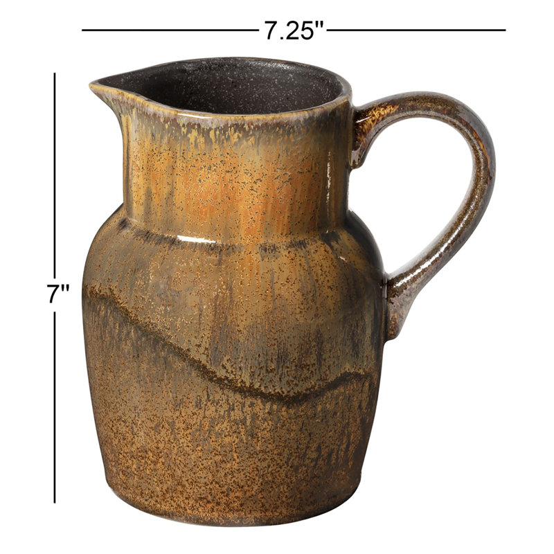 Poterie Stoneware Pitcher