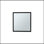 Pharmacie H 21,1 po, 1 porte, 4 tablettes, 1 miroir, blanc