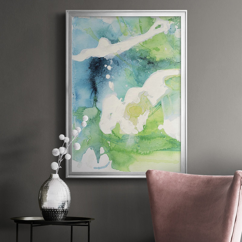 Dilyan Rising Above I - reproduction de cadre photo, Argent, H 24,5 po x l 18,5 po x P 1 po