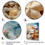 «Orange Starfish Sands I» - art mural bord de mer tropical-1484885260-1434355485