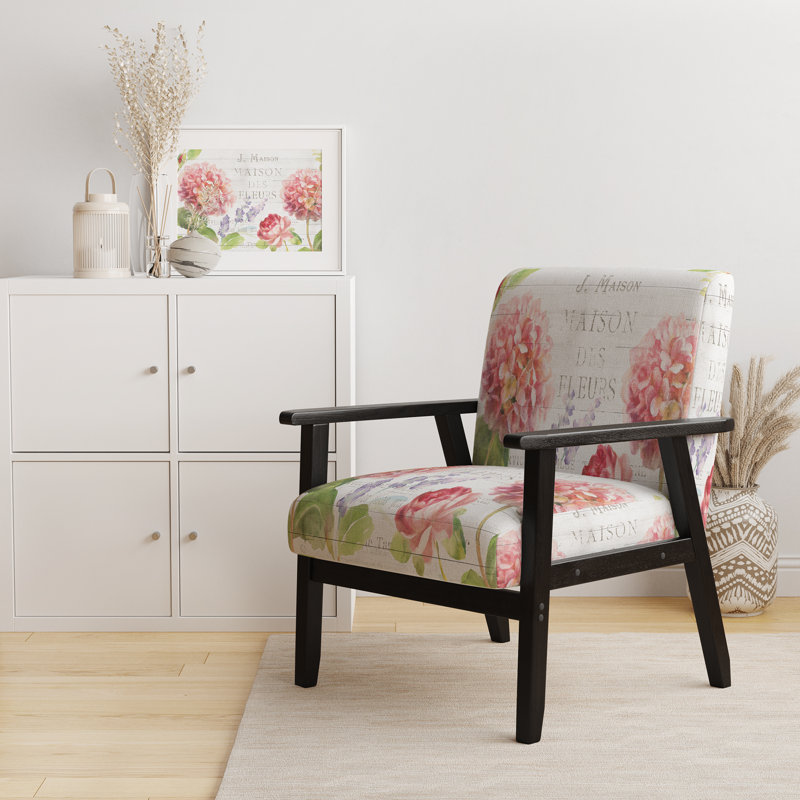 Fauteuil d'appoint rembourré 'Garlyn - Maison Des Fleurs II'
