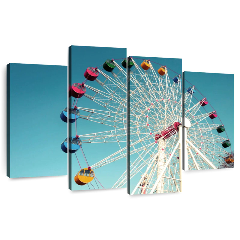 Kerner Ferris Wheel, 54" H x 84" W