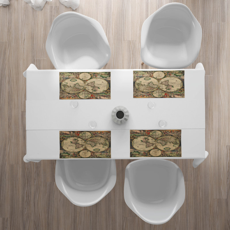 Polyester Cities & Maps Rectangle Placemat