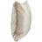 17" Taupe Gray Solid Plush Square Throw Pillow with Piped Edge