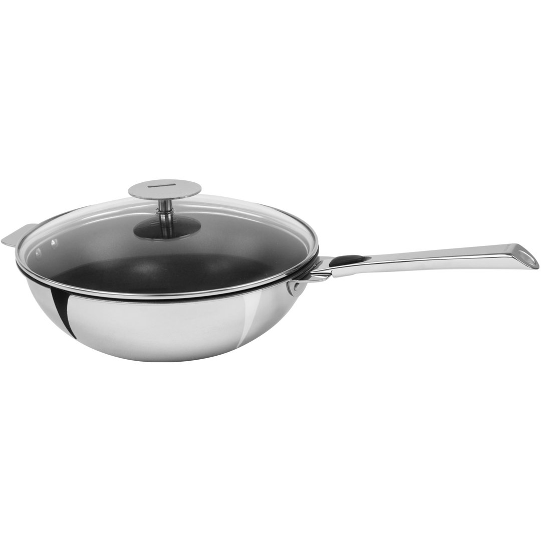 Casteline Stainless Steel Nonstick Wok Cristel 
