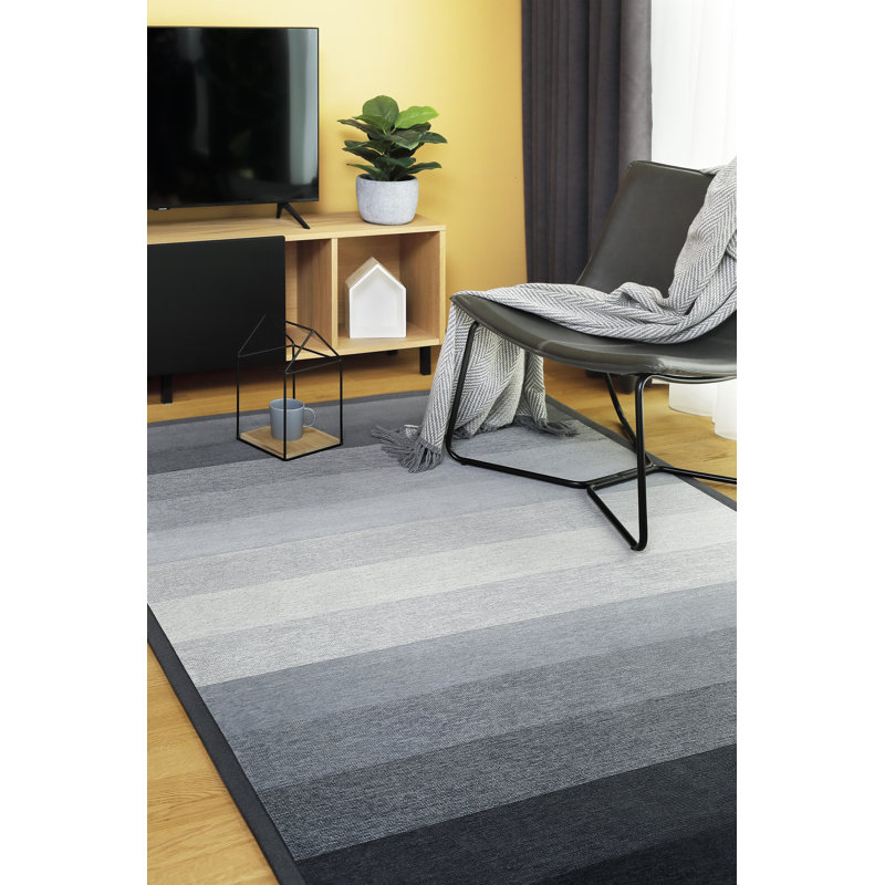 Merise Striped Hand Woven Area Rug, Rectangle 200 x 300cm