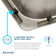 Lustertone Classic Stainless Steel 29" x 22" x 8", Equal Double Bowl Drop-In Ada Sink W/ Perfect Drain