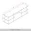 Meuble télé 3 niveaux Easy Twist-1028989480