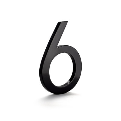 l 4 pi 5 po x Numéro de maison à fixation flottante