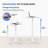 Verlynn 25.7’‘ Height Adjustable Standing Desk-107983932