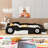 Full Size Race Car-Shaped Platform Bed With Wheels-430469023