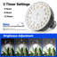Barrina Orbgrow Og11a Grow Light Bulbs For Indoor Plants, Integrated Dimming & Timing, 5000k 11w(100 Watt Equiv), E26 Plant Light Bulb, Full Spectrum, High Ppfd For Seeds And Greens, 1 Pack, Black