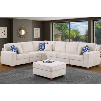 Forbestown Upholstered L-Shaped Sectional Reversible