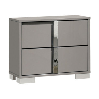 Table de chevet, beige