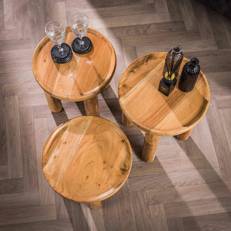 Hokah Solid Wood Coffee Table