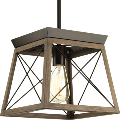 Luminaire suspendu géométrique à 1 lumière Soleil