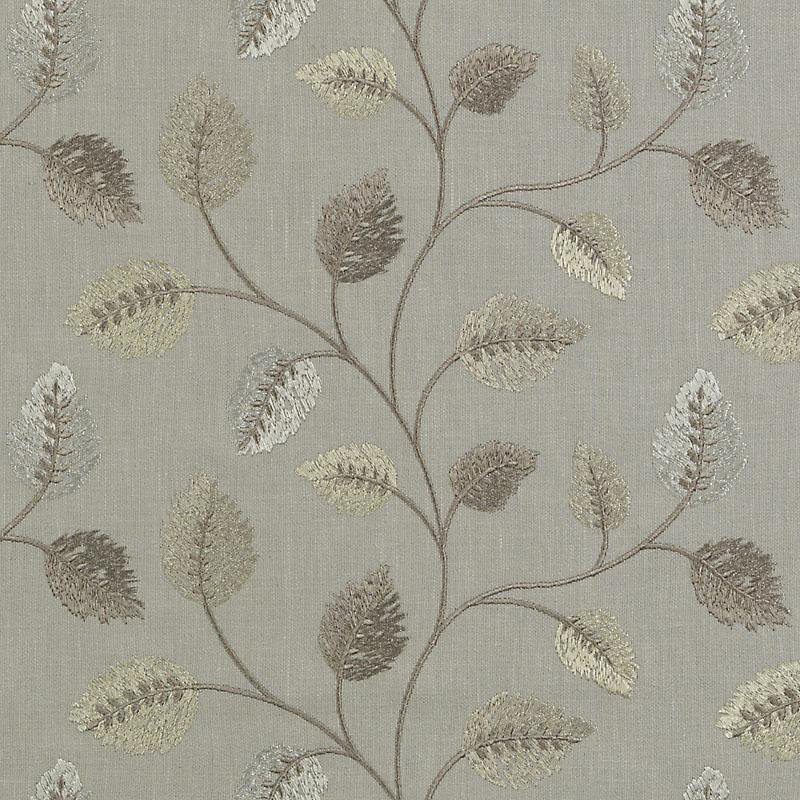 Avalon Embroideries Fabric, Pewter