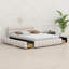 Lit plateforme capitonné Luxe Block-133526109