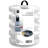 Dritz Storage Tower with Removable Compartments, Clear