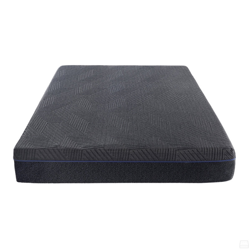 Matelas en mousse viscoélastique imprégnée de gel vert 11 pouces, matelas dans une boîte