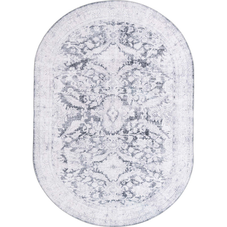 Heyde Chenille Oriental Indoor Rug