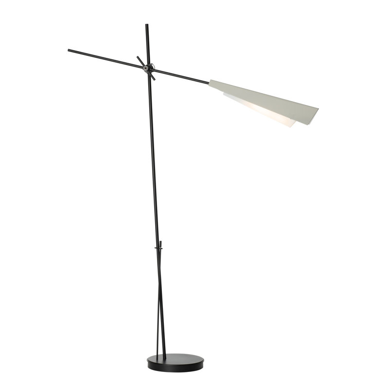 Vertex Floor Lamp, Bronze, Soft Gold