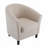 Geerda 31.5" Wide Upholstered Striped Barrel Chair