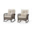 Chaise berçante d'extérieur en osier Flecia-2041445591