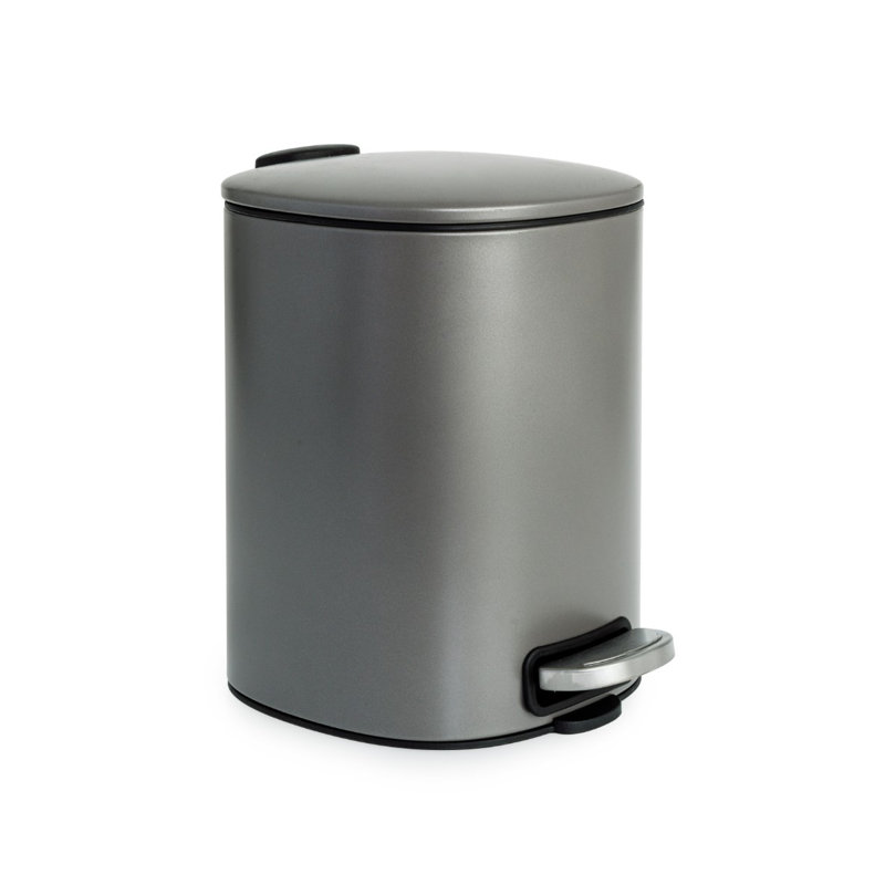 Santorini 5L Bin, Dark Grey