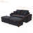 Loveseat with Ottomans-1743853034