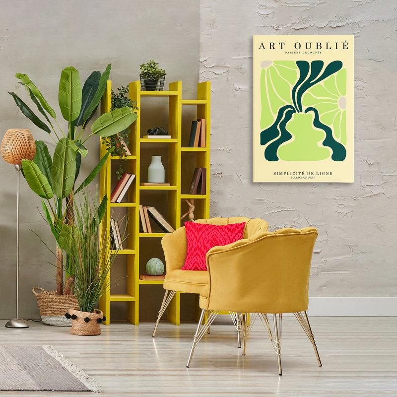 Art floral français sur toile, affiche française, H 36 po x l 24 po