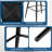 Akarsh Upholstered Counter Stool with Metal Frame-201045163