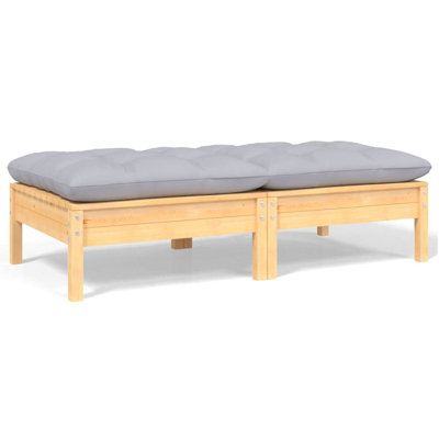 Coyan 50'' Wide Patio Sofa with Cushions