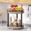 Organisateur Lazy Susan, étagère à épices rotative, organisateur de table tournante à 2 niveaux pour comptoir de cuisine et armoire-506879345-531949254