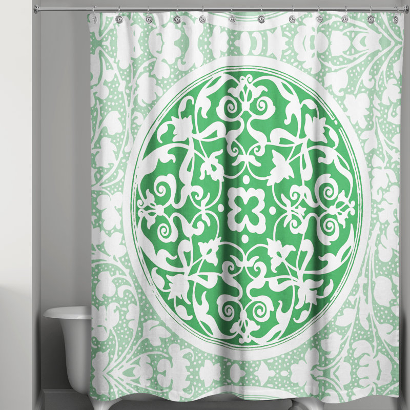 Rideau de douche simple boho médaillon Velazquez