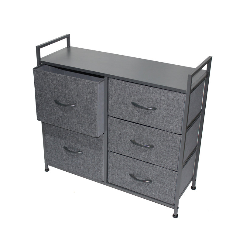 Commode de rangement 5 tiroirs nola Losh