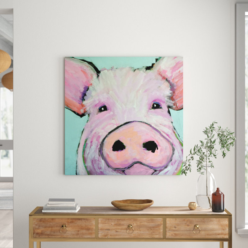 Michelle Rivera - Wrapped Canvas Painting, 101cm H x 101cm W x 3.81cm D