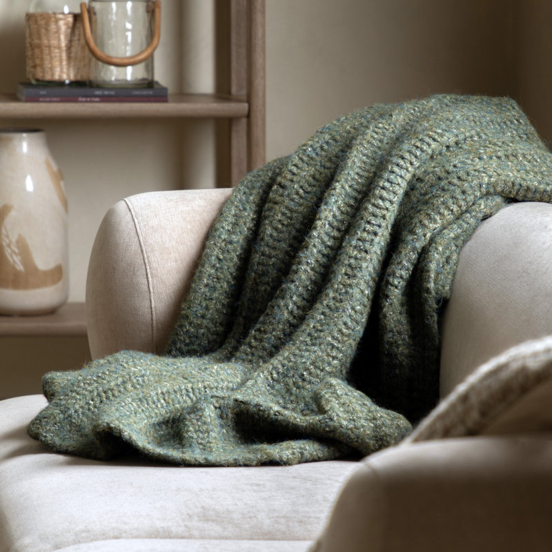 Melisande Throw Blanket, Khaki