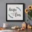 «Hope Is Stronger», art textuel sur toile-1731351119-1731351105