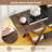 3-Tier TV Stand with Power Outlets for 65” TVs, LED Lights & Remote Storage Shelves-417280271