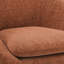 Chaise d'appoint Mid-Century moderne rembourrée l 27 po avec dossier arrondi et pieds en bois massif Redding-1036661812
