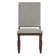 Chaise d'appoint en bois massif Donnellson