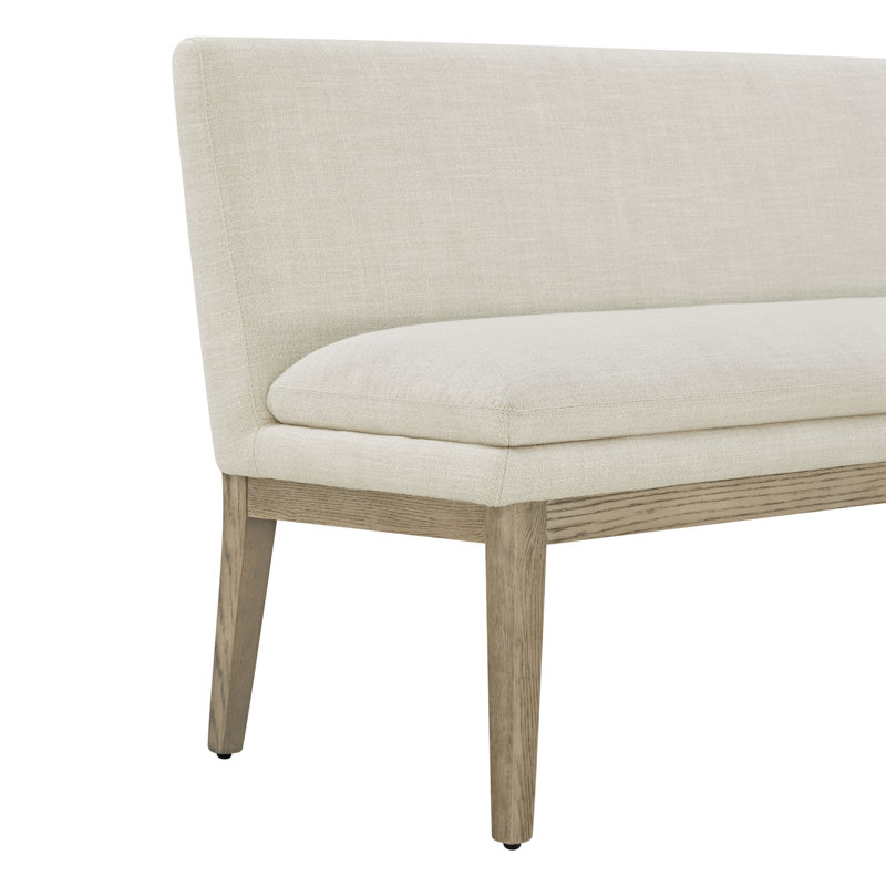 Chaise d'appoint rembourrée, Beige