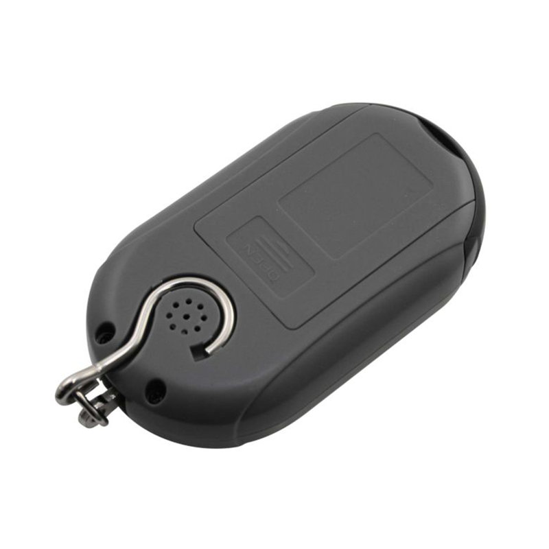 Compact Gray Digital Hanging Scale with Retractable Handle