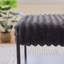 Footstool with Wooden Open Storage Shelf-1900434550
