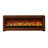 American-style simulated flame TV cabinet fireplace
